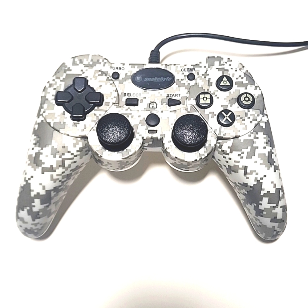 Snakebyte SB01426 Basic USB Wired Game Controller for PS3 CAMO Playstation 3
